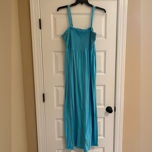 Old Navy smocked maxi dress